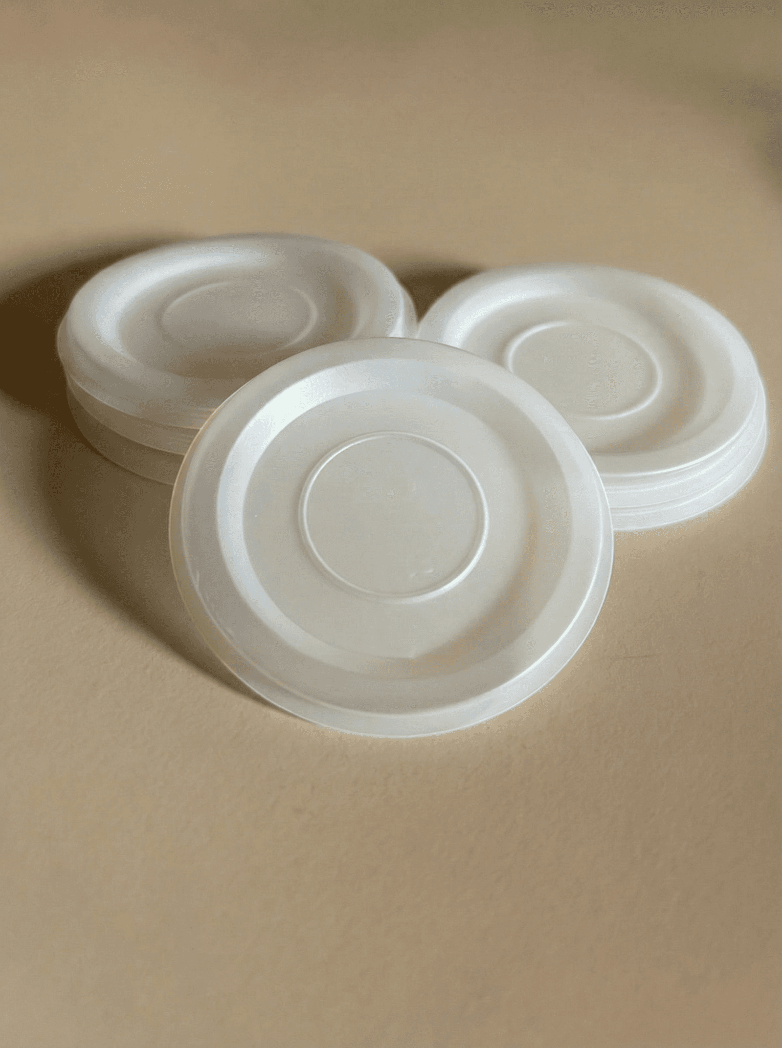 TAPA INTERNA NATURAL/CRISTAL P/100 UN.